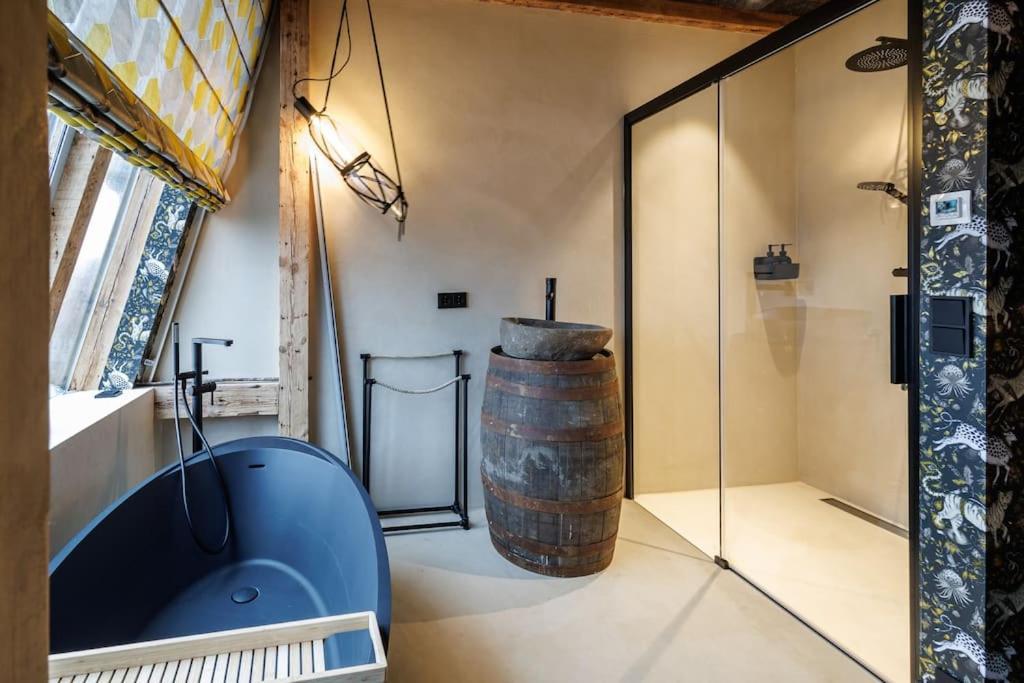 Himmlisches Penthouse Am Fischmarkt 施塔德 外观 照片