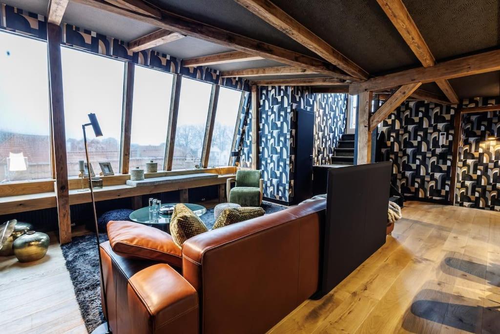 Himmlisches Penthouse Am Fischmarkt 施塔德 外观 照片