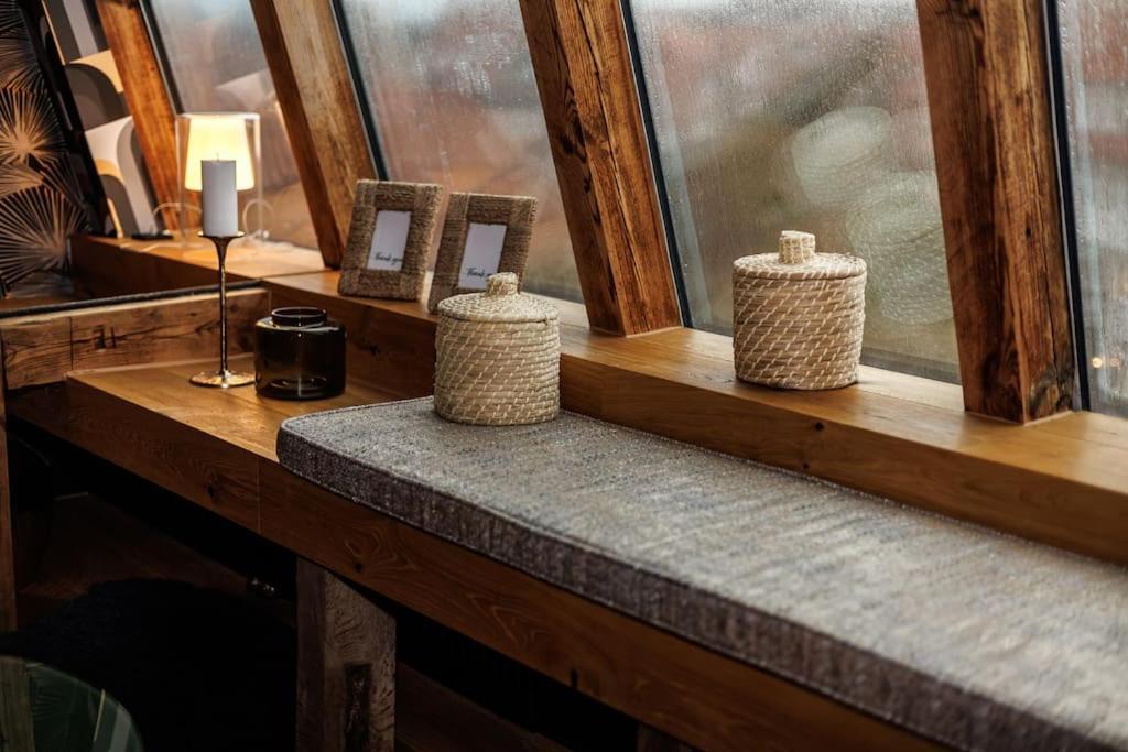 Himmlisches Penthouse Am Fischmarkt 施塔德 外观 照片