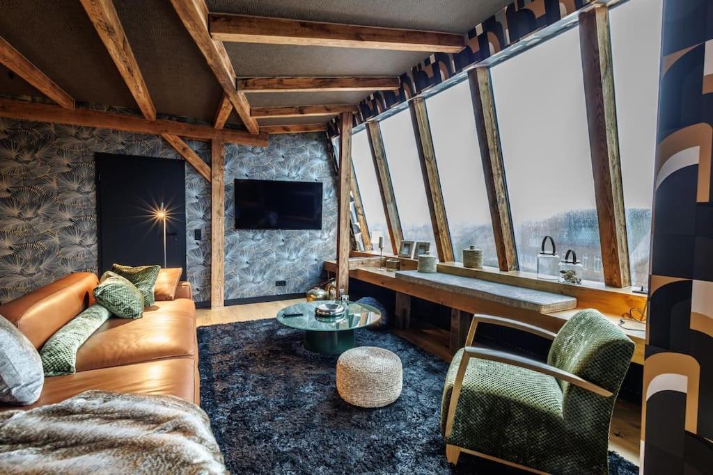Himmlisches Penthouse Am Fischmarkt 施塔德 外观 照片